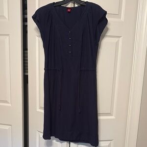 Merona Cinch Waist Navy Dress